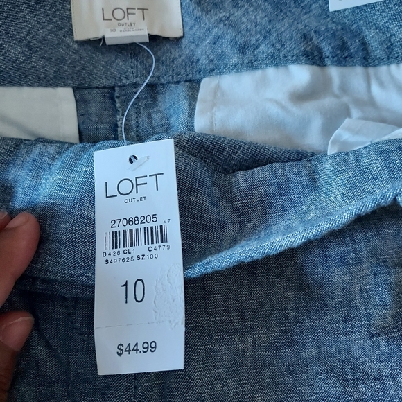 Loft Size 10 4" Jean Shorts - Picture 4 of 4